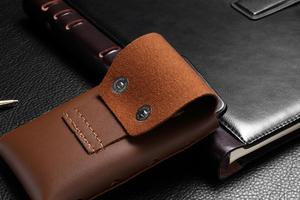 Universal Real Leather Belt Clip Flip Waist Cell <strong>Phone</strong> Case Holster Leather Belt <strong>Phone</strong> <strong>Pouch</strong> - Product Image 5