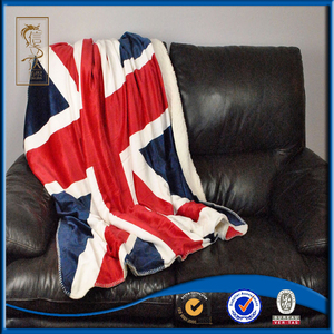 Doux ROYAUME-UNI drapeau moutons impression couverture <span class=keywords><strong>polaire</strong></span> réversible <span class=keywords><strong>polaire</strong></span> réversible <span class=keywords><strong>polaire</strong></span> - Product Image 4