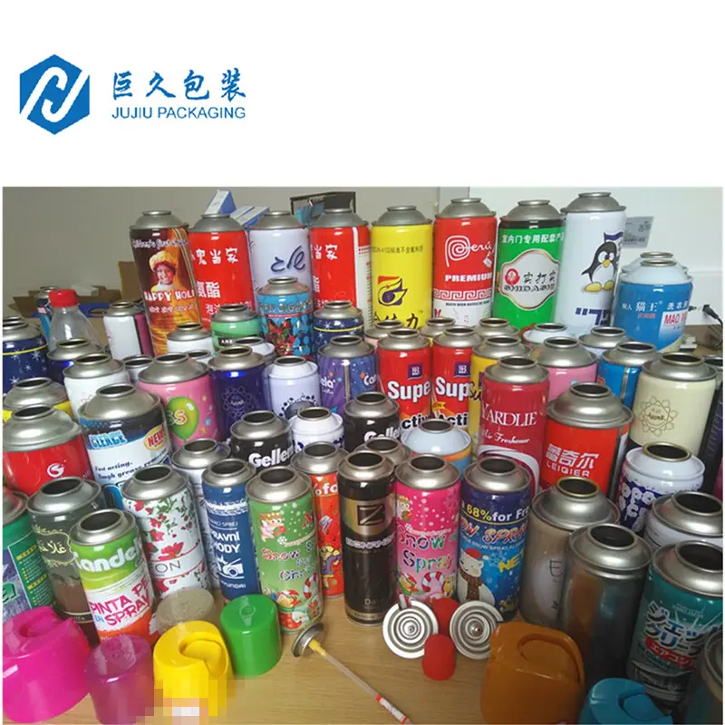 Multipurpose custom Size capacity Metal Empty Aerosol Tinplate empty spray can