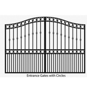 Porte coulissante automatique en acier à sécurité renforcée personnalisée - Product Image 2