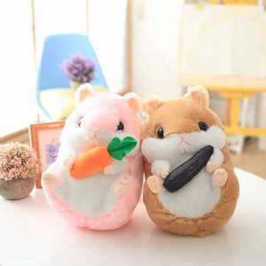 Giocattoli Personalizzati Carini Animali di Peluche Morbidi Divertenti Giocattoli Imbottiti a Forma di Criceto - Product Image 4