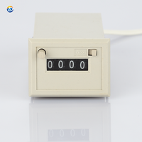 Compteur d'impulsions électromagnétique mécanique à 4 chiffres Csk4 -NKW, meilleur prix, DC 12v 24v AC 100V 220V