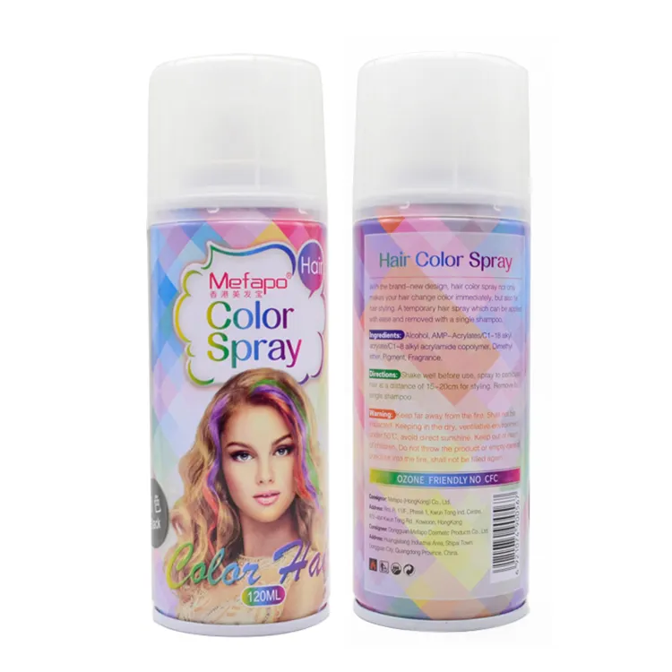 Popular Hair Color Spray Healthy and Natural Color for Hair