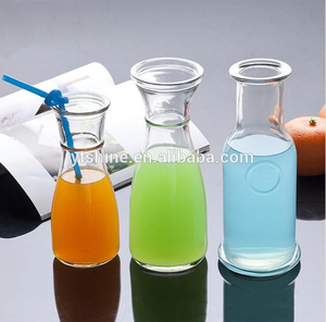 <span class=keywords><strong>Carafe</strong></span> en verre de 500 ml, pichet à boisson LOVE, <span class=keywords><strong>carafe</strong></span> à vin, col étroit pour une prise en main facile, ouverture large pour un service classique - Product Image 5