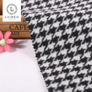 2017 Nuevo diseño italiano houndstooth lana de Cachemira <span class=keywords><strong>tela</strong></span> de mezcla - Product Image 5