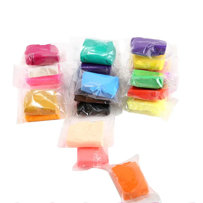 15 gram çanta ambalaj sihirli kil süper hava kuru ışık çocuk DIY oyuncaklar hava kuru ultra hafif kil