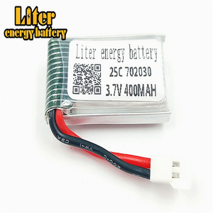 3,7 v 20C 400 mah ionen batterie 702030 lithium-polymer-batterie mit PCB für RC batterie - Product Image 2