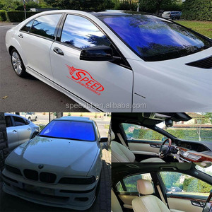 <span class=keywords><strong>Pellicola</strong></span> per Finestrini Auto con Alta Reiezione IR, VLT 72%, Controllo Solare Camaleonte Blu - Product Image 4