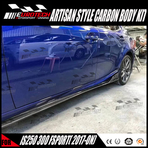 Hàng Mới Bộ Thân Máy Bằng <span class=keywords><strong>S</strong></span>ợi Carbon Phong Cách Nghệ Nhân Cản Trước Bộ Khuếch <span class=keywords><strong>T</strong></span>án Mép Bên Cánh Gió Cho Lexu-<span class=keywords><strong>s</strong></span> Is250 300 <span class=keywords><strong>F</strong></span> Sport 2017-2018 - Product Image 4