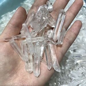 Baguette à quartz naturel de haute qualité, 50mm, pointe rugueuse - Product Image 4
