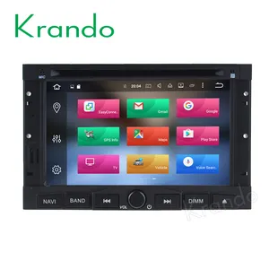 Krando Android 8.0 radiofonico auto per peugeot 3008 5008 2008-2012 per Citroen Berlingo 2010-2017 di navigazione per auto KD-PG708