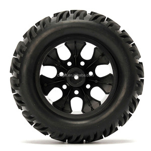 Llanta y neumáticos de rueda de camión monstruo de 12mm 1:10, piezas de coche RC, Cubo de 12mm 88005 - Product Image 1