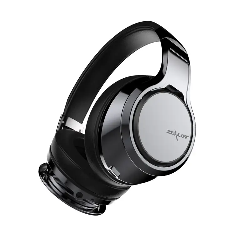 Terbaik Jual Bergaya Over Ear Headset Foldable Bluetooth Headphone