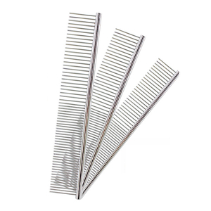 <span class=keywords><strong>Pettine</strong></span> in Metallo per Toelettatura Cani e Gatti, Rimozione Peli e Nodi, Vendita Calda - Product Image 1