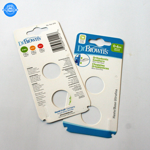 Tùy Chỉnh Vỉ Thẻ Backer Thẻ Headband In Ấn - Product Image 1