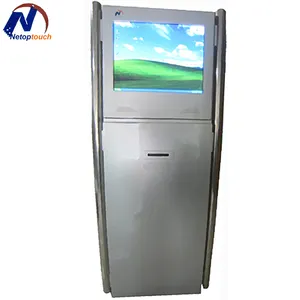 Thiết bị đầu cuối kiosk máy in 58mm với thiết bị dịch vụ màn hình cảm ứng để in thuận tiện