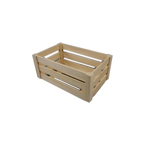 Caisses en bois décoratives de rangement en gros, petites caisses en bois de style campagnard pour fruits - Product Image 6