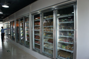 Puerta de cristal y paneles de POLIURETANO caminar en <span class=keywords><strong>el</strong></span> congelador/refrigerador - Product Image 4