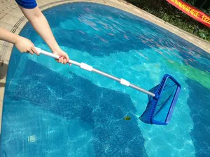 Raspador de folha para piscina, acessórios para piscina ao ar livre