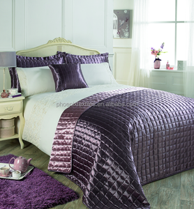 Couvre-<span class=keywords><strong>lit</strong></span> <span class=keywords><strong>matelassé</strong></span> en <span class=keywords><strong>satin</strong></span>, couvre-<span class=keywords><strong>lit</strong></span> en soie, couvre-<span class=keywords><strong>lit</strong></span> - Product Image 2