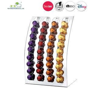 Offre Spéciale meilleures ventes, brosse surface en nickel 35 pièces Capsules <span class=keywords><strong>Nespresso</strong></span> capsules de café porte-Capsules - Product Image 2