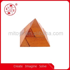 지능 3D 두뇌 티저 나무 퍼즐 꺼내 볼 재미 큐브 iq 게임 iq 장난감 <span class=keywords><strong>2</strong></span> 색 뱀 큐빅 블록 성인 - Product Image 6