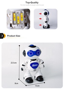 Música de control remoto luz <span class=keywords><strong>robot</strong></span> eléctrico de juguete rc <span class=keywords><strong>robot</strong></span> <span class=keywords><strong>baile</strong></span> para los niños - Product Image 4