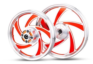 Rines de Motocicleta <span class=keywords><strong>BOKUN</strong></span> de Aleación de Aluminio Forjado de Cinco Radios, 1.85X18 y 2.15X16 Pulgadas, Directo de Fábrica - Product Image 2