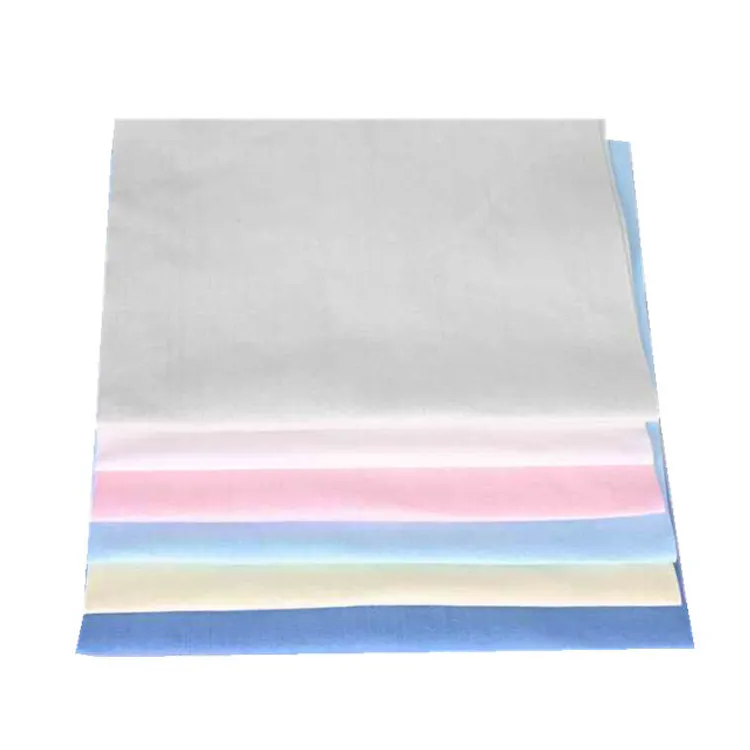 Vente en gros de tissu microfibre Spunlace Super absorbant de haute qualité en rouleaux de tissu de nettoyage non tissé