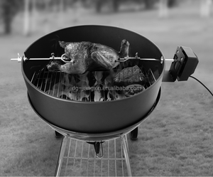 Support de <span class=keywords><strong>barbecue</strong></span> de luxe en acier inoxydable pour <span class=keywords><strong>barbecue</strong></span> à <span class=keywords><strong>charbon</strong></span> de bois, anneau de rôtisserie pour tous les modèles de 57 cm - Product Image 5
