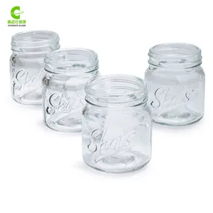 2oz Small <strong>Transparent</strong> <strong>Mason</strong> <strong>Jar</strong> Shot Glass - Product Image 1