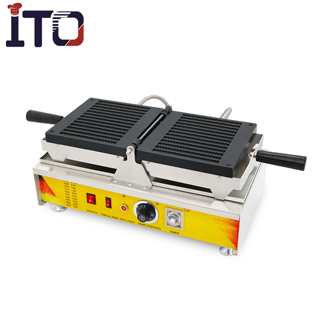Factory High Quality Stainless Steel Easy Operation Waffle Maker Machine