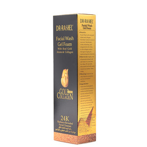 Mejor 24 K oro colágeno blanqueamiento facial Gel limpiador <span class=keywords><strong>de</strong></span> espuma - Product Image 6