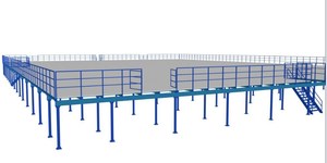 China de 1600 <span class=keywords><strong>metro</strong></span> cuadrado garret plataforma para la industria almacén / <span class=keywords><strong>biblioteca</strong></span> de almacenamiento / rack - Product Image 2