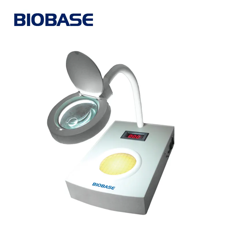 BIOBASE उच्च प्रदर्शन प्रयोगशाला एलईडी डिजिटल प्रदर्शन अर्द्ध स्वचालित बैक्टीरियल बस्ती काउंटर के साथ सबसे अच्छी कीमत गर्म बिक्री