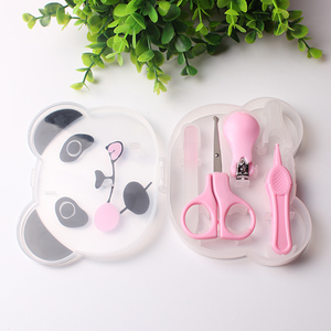 Direct Factory Price Personal Nail Care <strong>Tool</strong> <strong>pink</strong> Panda Shape Safety Baby Manicure <strong>Set</strong> - Product Image 5