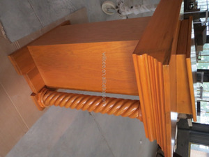 CP-034, Púlpito de Iglesia de Madera de Roble - Product Image 3