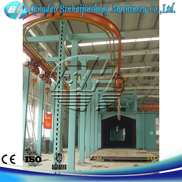 поставить catenarty abrator/контактной дробеструйная машина