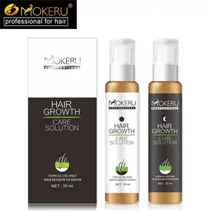 Mokeru — Spray de croissance des cheveux, Lotion naturelle à croissance rapide, Anti-chute des cheveux, jour et nuit, 30ml * 2