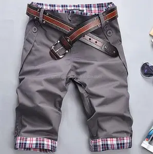 Neue Modehose OEM benutzer definierte graue Casual Shorts Männer Großhandel kurze Hosen