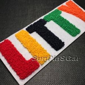 No MOQ Free <strong>Sample</strong> Wholesale Embroidered <strong>Patch</strong> for Garment - Product Image 6