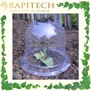 20cmD X 17cmH Plastic <b>Gardening</b> Small Domes Bell <b>Cloches</b> RAPITECH GA058 - Product Image 5