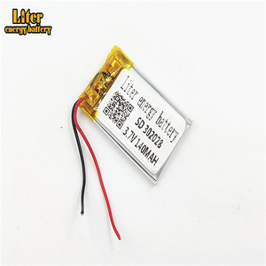 302028 battery rechargeable 3,7 V 140 mAh lithium ion polymer Battery lipo - Product Image 1