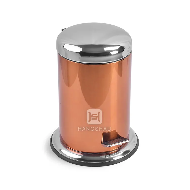 3L銅カラー塗装ステンレス鋼ごみゴミ箱