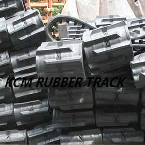 Cadena de Goma Agrícola (350*90, 400*90, 450*90) para Cosechadora Kubota AR90/AR98, Cadena de Goma para Tractor D550*90P*56 - Product Image 6