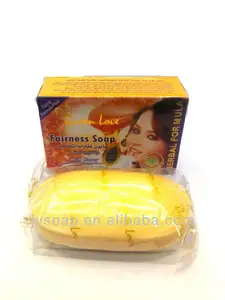 With honey and milk fairness soap