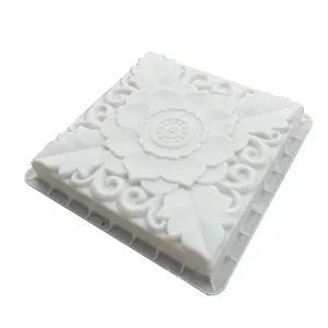 Moldes de azulejo de tijolo quadrado, de plástico de alta qualidade para chão, venda