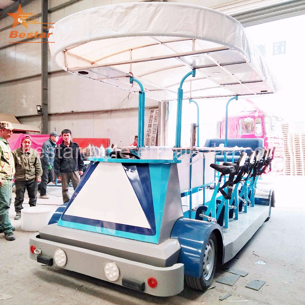 Празднование дня рождения городской дорожный Электрический с педалью Вечеринка паб пивной велосипед для продажи