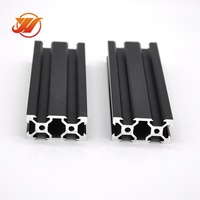 Carril lineal con ranura en V, 2040, 3030, 20x20mm, extrusión de viga de marco de aluminio, perfiles industriales extruidos al por mayor para enrutador cnc