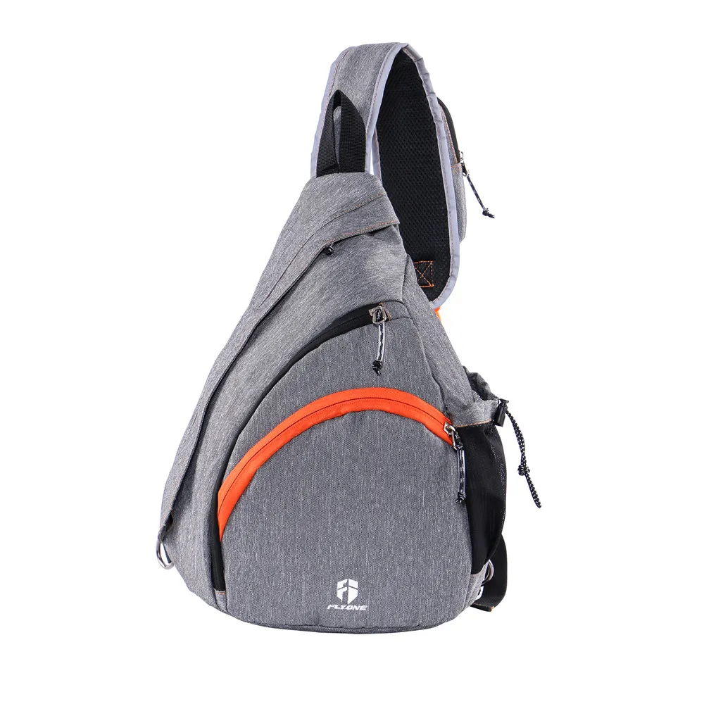 multi function fashionable hiking travel durable custom sports sling bag cross body chest men messenger sling shoulder bag